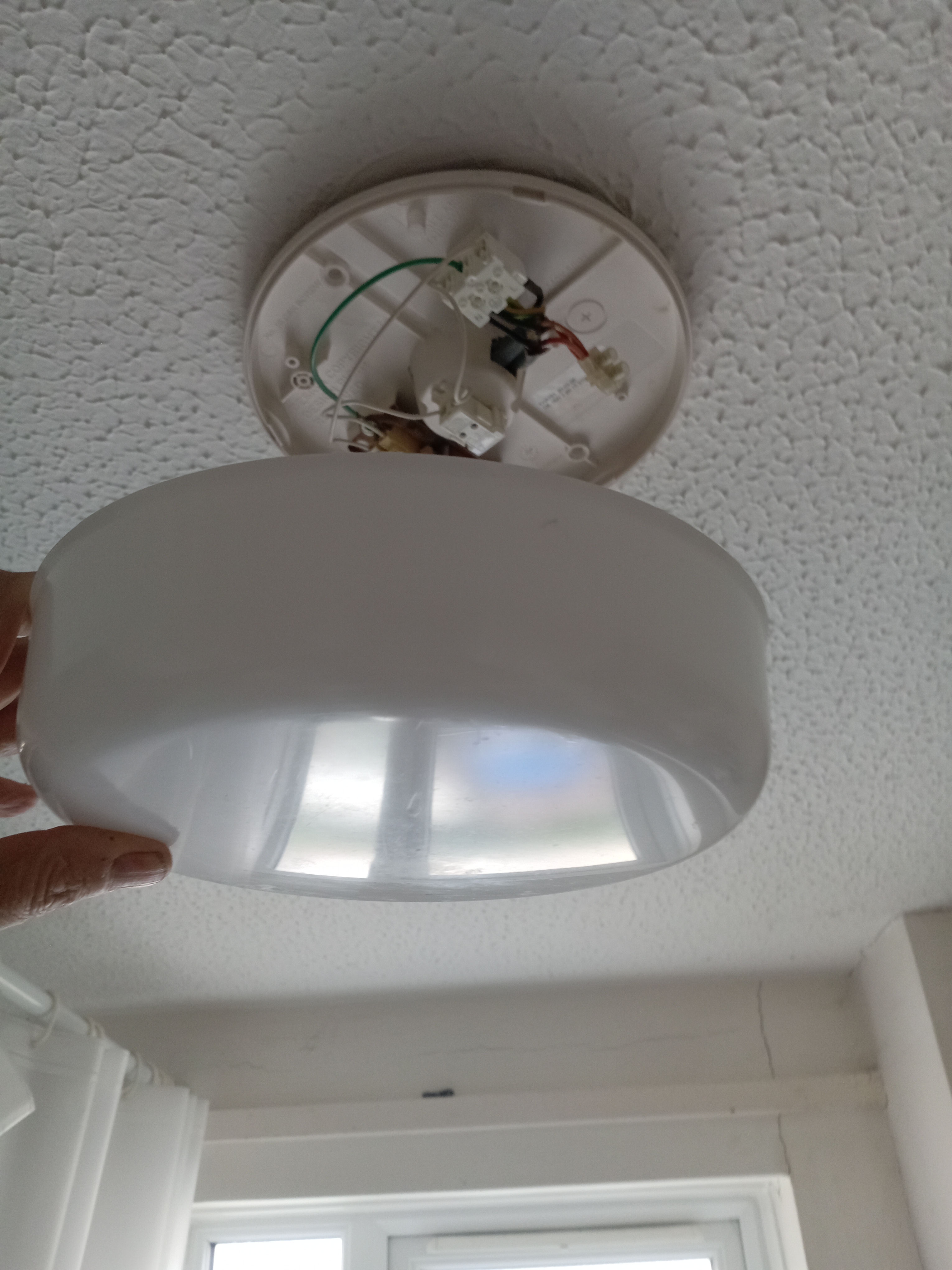 Removal of Old Light For Led